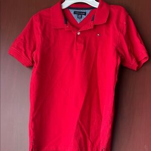 Tommy Hilfiger Vibrant Red Kids Polo